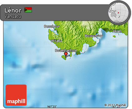 Physical Map of Lénor