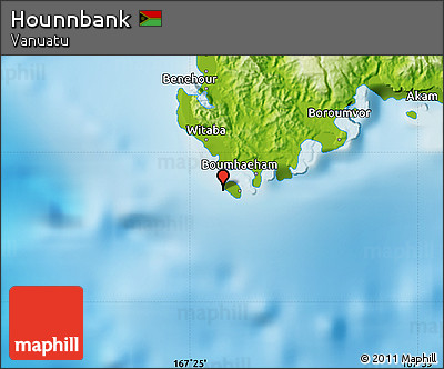 Physical Map of Hounnbank