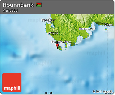 Physical Map of Hounnbank