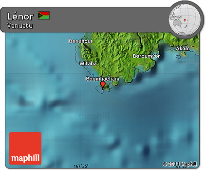 Satellite Map of Lénor