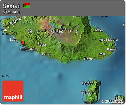 Satellite Map of Sésivi
