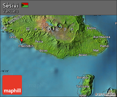 Satellite Map of Sésivi
