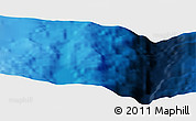 Physical Panoramic Map of the area around 16° 29' 14" S, 172° 28' 29" W
