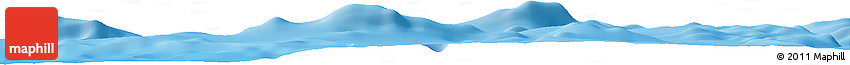 Shaded Relief Horizon Map of the Area around 16° 29' 14" S, 175° 52' 30" W Shaded Relief Horizon Map of the Area around 16° 29' 14" S, 175° 52' 30" W