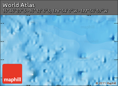 Political Map of the Area around 16° 29' 14" S, 178° 25' 30" W
