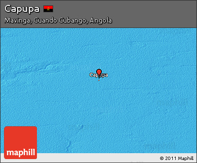 Political 3D Map of Capupa