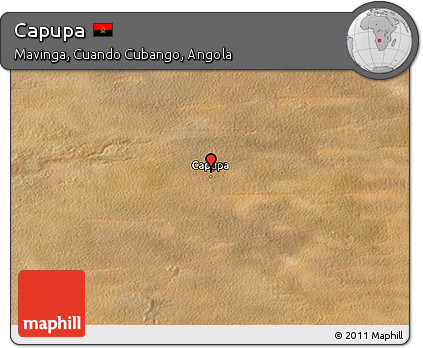 Satellite 3D Map of Capupa