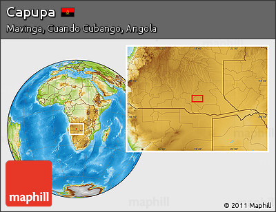 Physical Location Map of Capupa