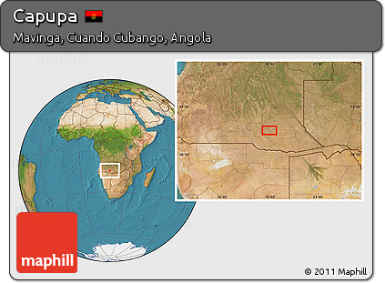 Satellite Location Map of Capupa