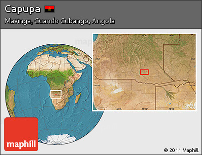 Satellite Location Map of Capupa