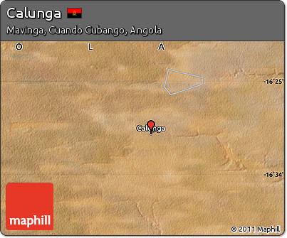 Satellite Map of Calunga