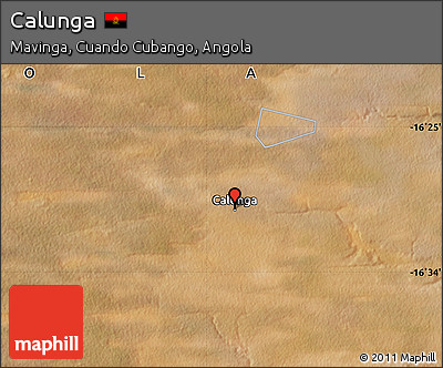 Satellite Map of Calunga
