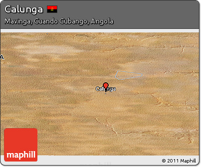 Satellite Panoramic Map of Calunga