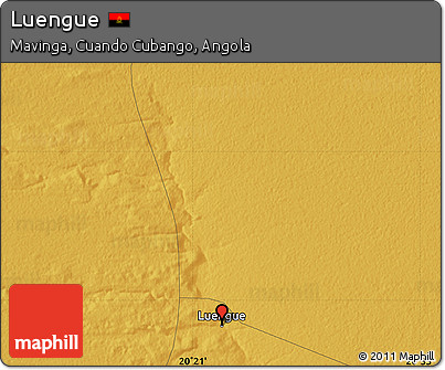Physical Map of Luengue
