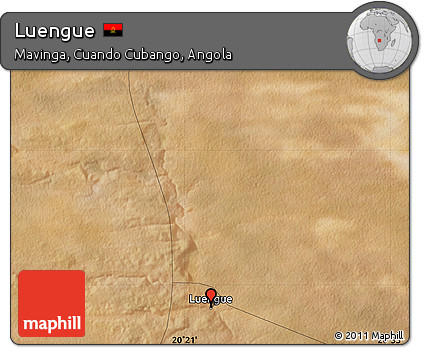 Satellite Map of Luengue