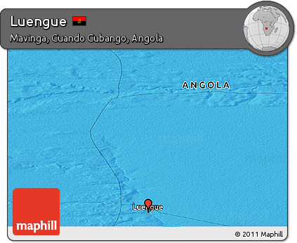 Political Panoramic Map of Luengue