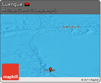 Political Panoramic Map of Luengue