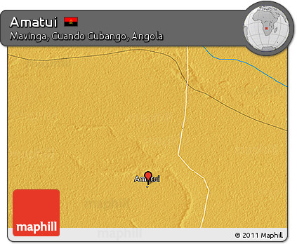 Physical 3D Map of Amatui