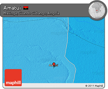 Political 3D Map of Amatui