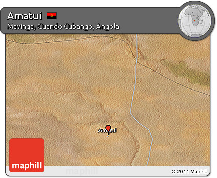 Satellite 3D Map of Amatui