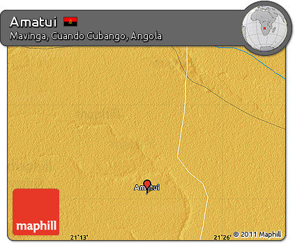 Physical Map of Amatui