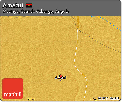 Physical Map of Amatui