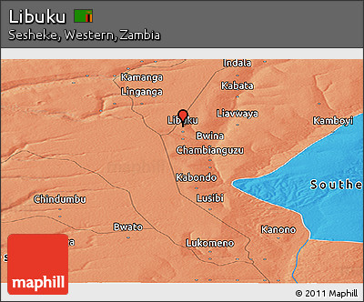 Political Panoramic Map of Libuku