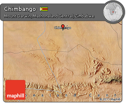 Satellite Map of Chimbango
