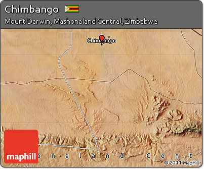 Satellite Map of Chimbango