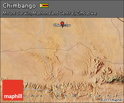 Satellite Map of Chimbango