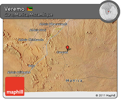 Satellite 3D Map of Veremo
