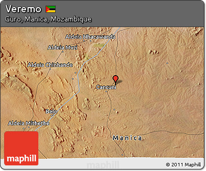Satellite 3D Map of Veremo