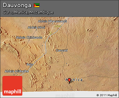 Satellite 3D Map of Dauvonga