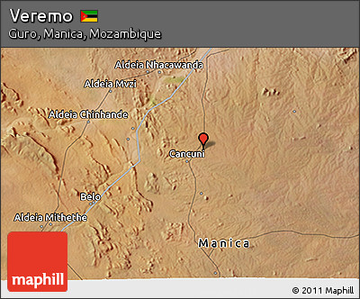 Satellite 3D Map of Veremo