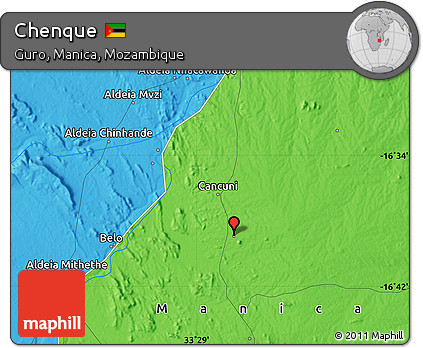 Political Map of Chenque