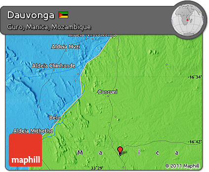 Political Map of Dauvonga