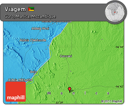 Political Map of Viagem