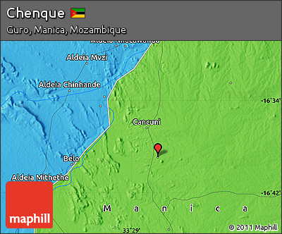 Political Map of Chenque