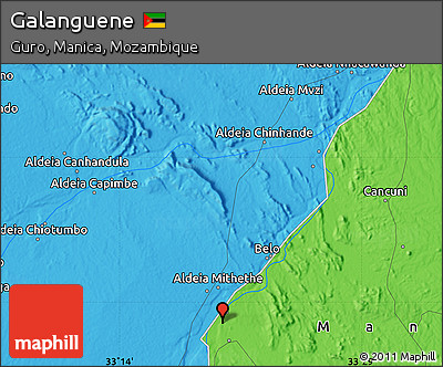 Political Map of Galanguene