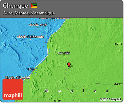 Political Map of Chenque
