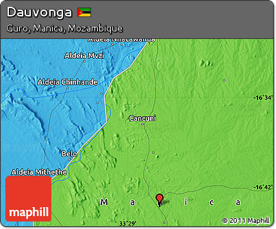 Political Map of Dauvonga