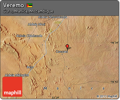 Satellite Map of Veremo