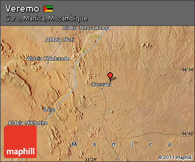 Satellite Map of Veremo