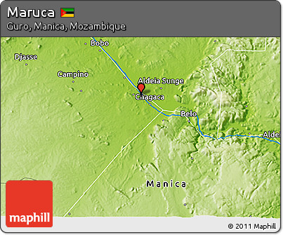 Physical 3D Map of Maruca