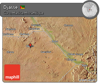 Satellite 3D Map of Djasse