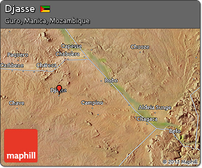 Satellite 3D Map of Djasse