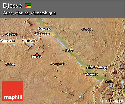 Satellite 3D Map of Djasse