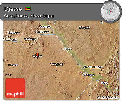 Satellite Map of Djasse