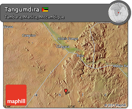 Satellite Map of Tangumdira
