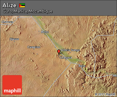 Satellite Map of Alize